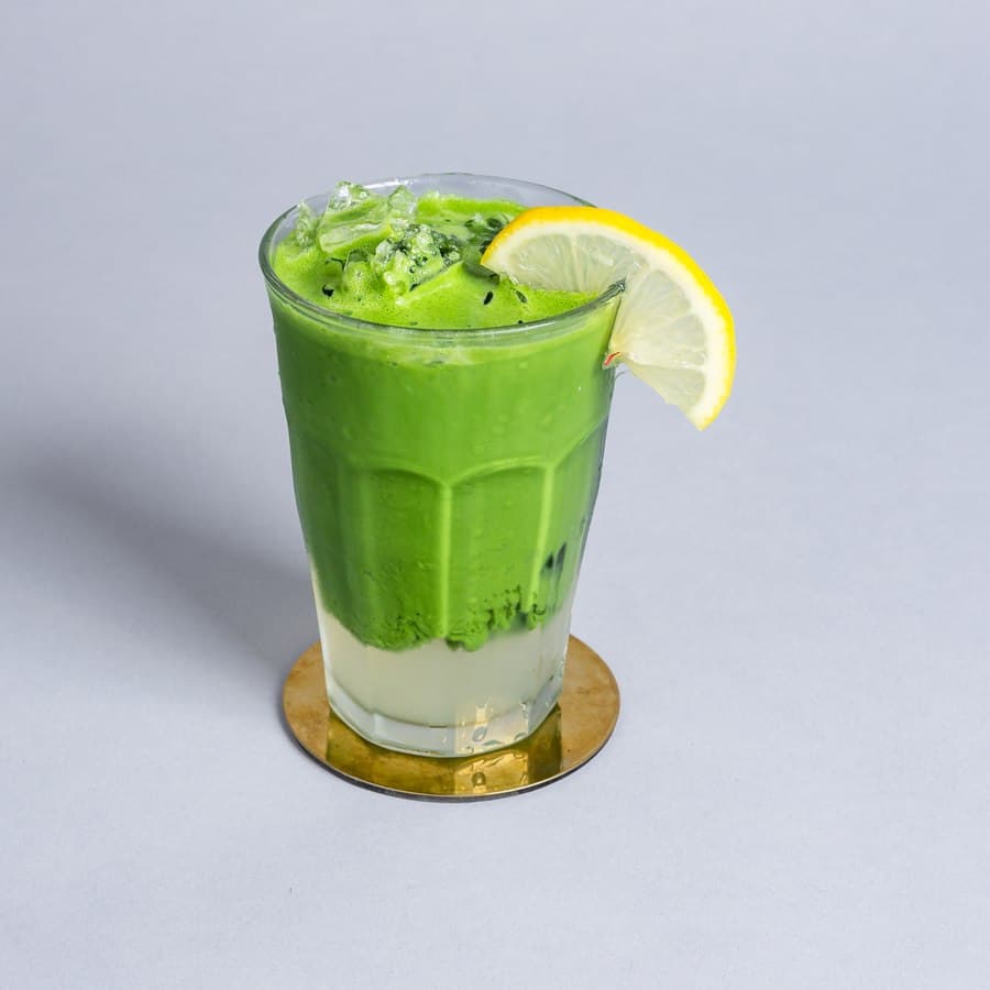 Iced Matcha Lemonade