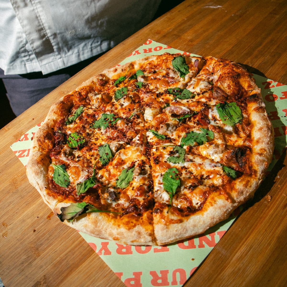 A Mokky's pie fresh out of the oven